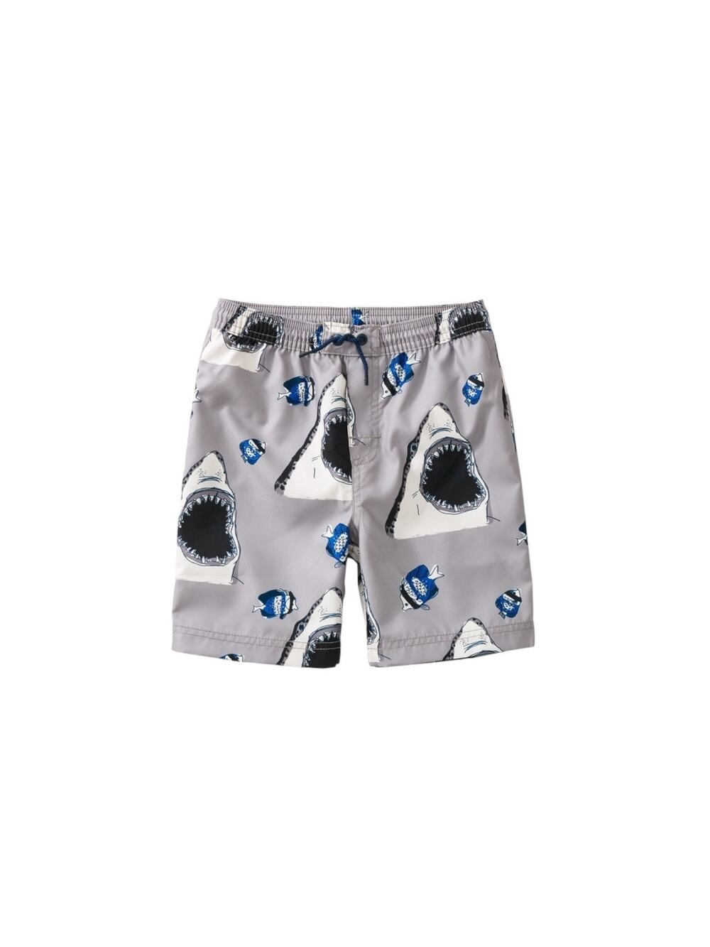 NEW Tea Collection Shark Snack Swim Trunks Shorts size 2